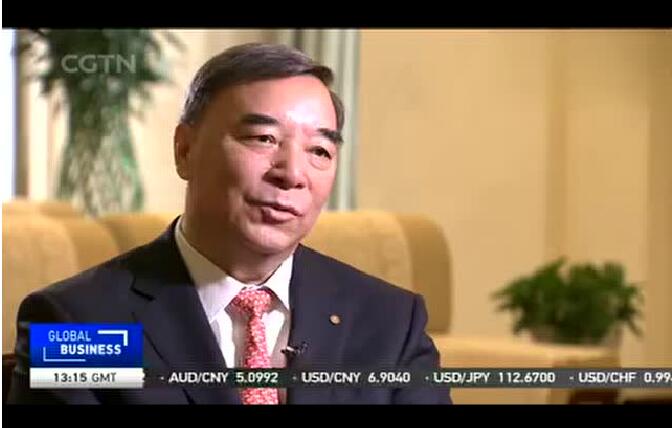 央视国际频道：“一带一起CEO专访 DB电竞董事长宋志平”20170511